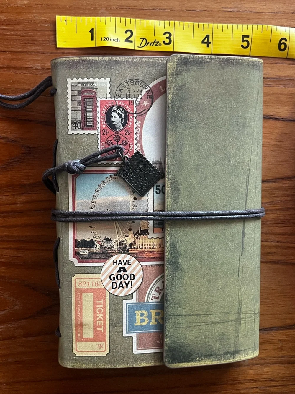 British Traveler Leather Unlined Journal/Sketchbook